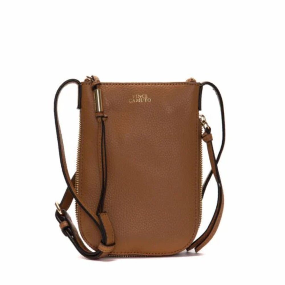 🛍️ Vince Camuto Kenzy Leather Phone Crossbody Bag - Picture 2 of 10